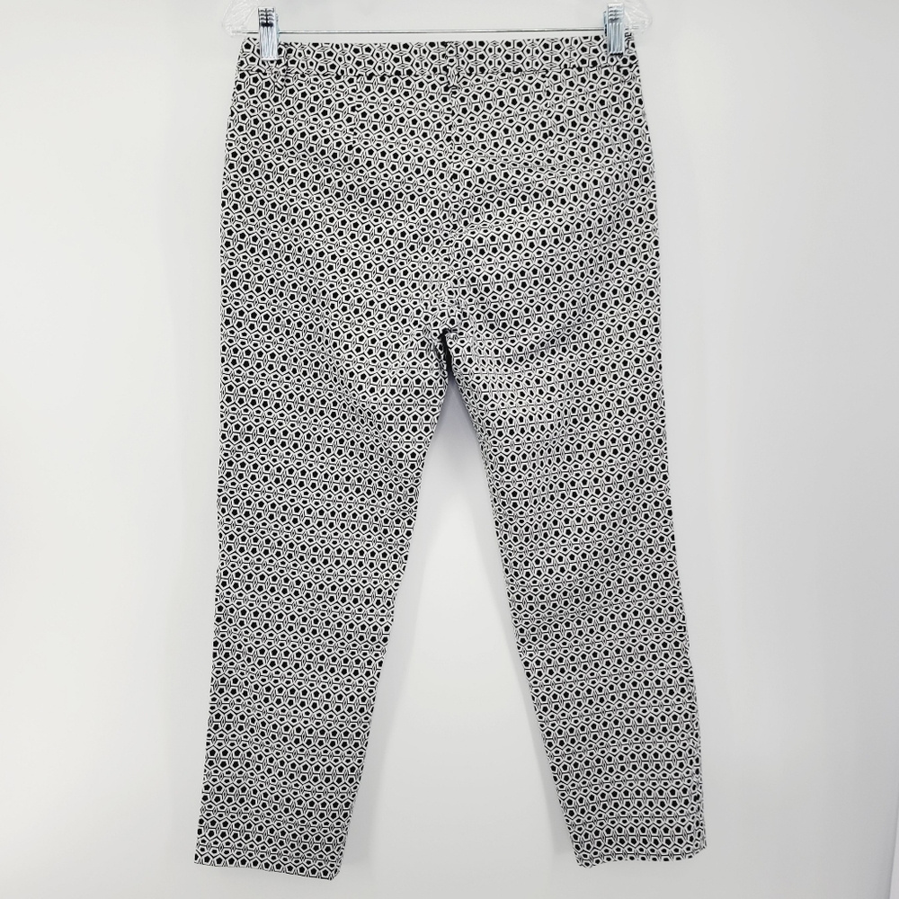 Laundry by Shelli Segal Geometric Print Crop Pant - Picture 4 of 13